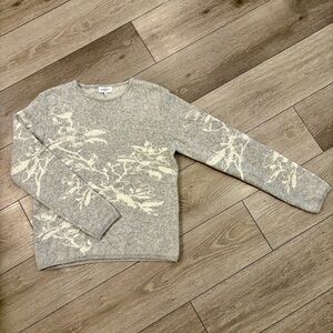 Bianco & Blu Italy Merino Wool/Cashmere Blend Sweater Size Medium